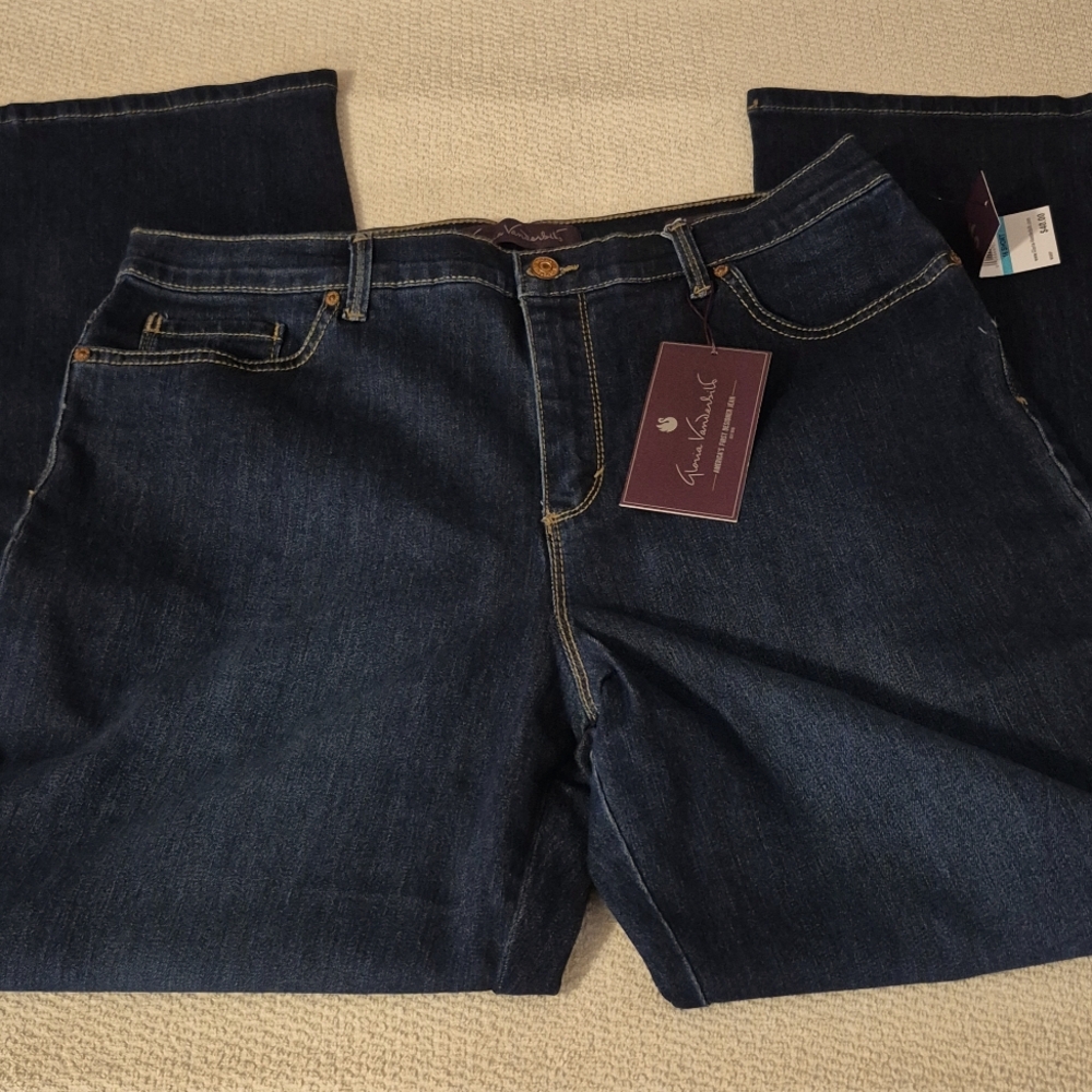 Amanda Classic Rise/Tapered Leg Jeans